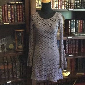 Mimi Chica Dress, Crocheted, X-Small